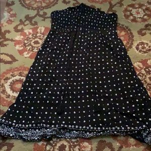 Black and white design sundress